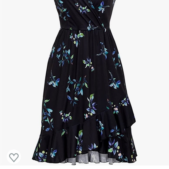 Amazon xl navy floral sundress - Picture 3 of 5